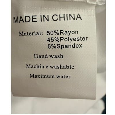 Sarin Mathews White Long Sleeve Wrap Dress – Size Medium – New With Tags - Thumbnail 5