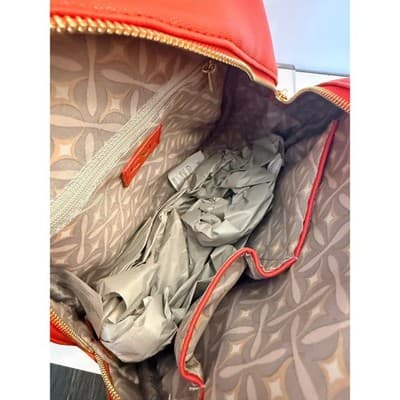 CXL by Christian Lacroix Mini Backpack Red with Gold Hardware NWT - Thumbnail 4