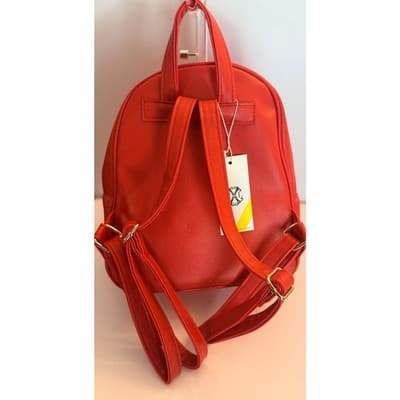 CXL by Christian Lacroix Mini Backpack Red with Gold Hardware NWT - Thumbnail 2