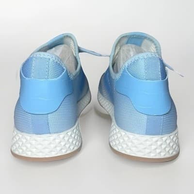 URBAN SPORT by J/SLIDES Women's Light Blue Ombre Knit Lace Up Sneakers Size 7.5 - Thumbnail 3