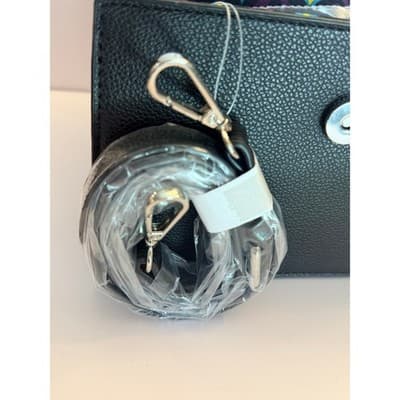 CXL Christian Lacroix Jardin Braided Handle Crossbody Bag Black NWT - Thumbnail 4