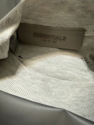 Essentials Fear of God Light Oatmeal 3-Piece Set Hoodie Pants Tee – XL – New - Thumbnail 6