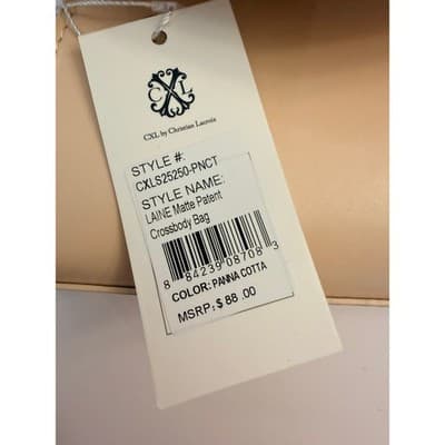 (2) CXL by Christian Lacroix Crossbody Bags Bundle Black & Cream NWT - Thumbnail 9