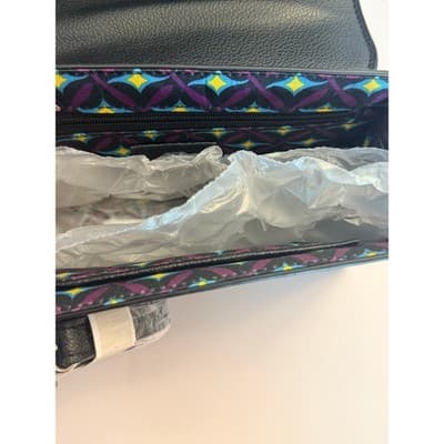 CXL Christian Lacroix Jardin Braided Handle Crossbody Bag Black NWT - Thumbnail 5