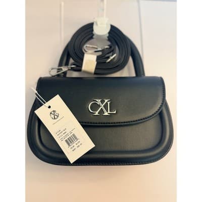 (2) CXL by Christian Lacroix Crossbody Bags Bundle Black & Cream NWT - Thumbnail 2
