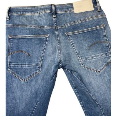 G-Star Raw Arc 3D Slim Jeans Men’s 34x36 Medium Wash Designer Denim - Thumbnail 3