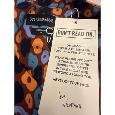 Wildfang Size 2X Button Up Shirt Bundle – Bold Prints – NWT - Thumbnail 10