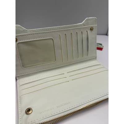 NEW Pair of Badgley Mischa Quilted Card Wallets - White and Black - Thumbnail 3