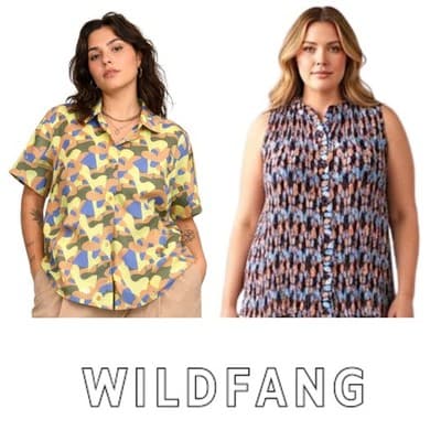 Wildfang Size 2X Button Up Shirt Bundle – Bold Prints – NWT - Image 1