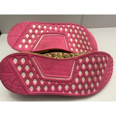 Adidas NMD_R1 Primeknit "Camo Hyper Pop" Pink Camo Sneaker - Size 10.5 Men - Thumbnail 4