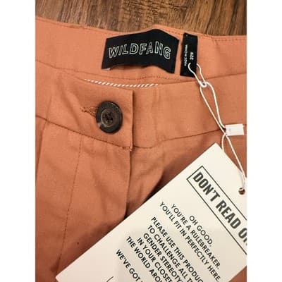 (2) Wildfang Pants Bundle – Empower Wide Leg & Crop Pants Black/Rose - Size 22W - Thumbnail 8