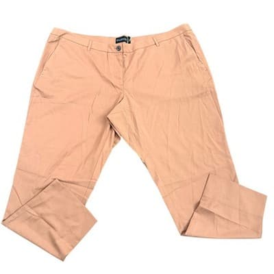 (2) Wildfang Pants Bundle – Empower Wide Leg & Crop Pants Black/Rose - Size 22W - Thumbnail 6