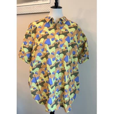 Wildfang Size 2X Button Up Shirt Bundle – Bold Prints – NWT - Thumbnail 3