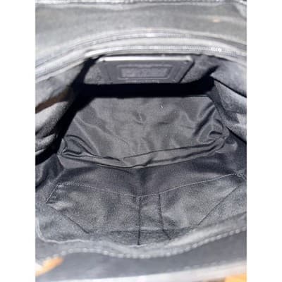 Coach Black Pebbled Leather Backpack Mini (F37410) Turnlock Gold Hardware - Thumbnail 5