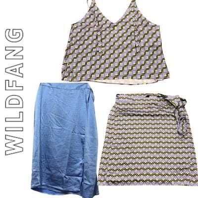 Wildfang 3-Piece Satin Set – Empower Collection Size 2X (NWT) - Image 1