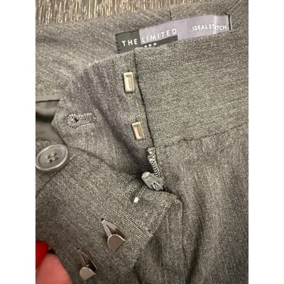 The Limited Ideal Stretch Gray Pants - Size 10 - Thumbnail 4