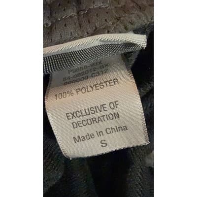 Champion Black Athletic Track Pants Joggers Mens Size Small Elastic Waist - Thumbnail 4