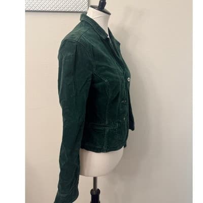Sanctuary Corduroy Blazer Jacket Green Fitted Stretch Women’s XS from Spiderman - Thumbnail 2