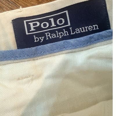 (2 pair) Polo Ralph Lauren Chino Shorts Bundle Navy Khaki Classic Fit 6" Size 42 - Thumbnail 8