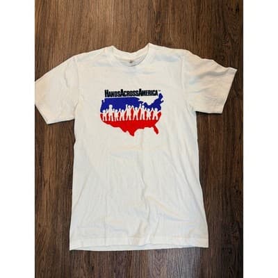 Screen Used Hands Across America Shirt The Goldbergs S3E12 Prop TV Wardrobe - Thumbnail 2