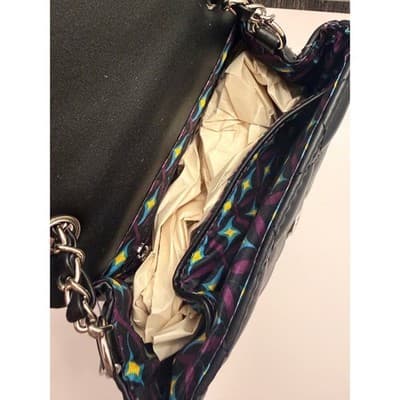 Christian Lacroix CXL Valo Quilted Chain Shoulder Bag Black NWT - Thumbnail 5