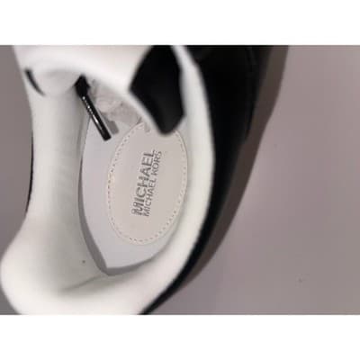 Michael Kors Kai Mixed-Media Sneaker - Black - Women's Size 8 - Thumbnail 7