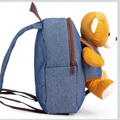 Bag&Carry Cute Teddy Bear Backpack - Toddler Kids Gifts Toys - Thumbnail 2