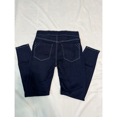 APT 9 Tummy Control Skinny Jeans Women Size 8 Dark Wash Mid Rise - Thumbnail 2