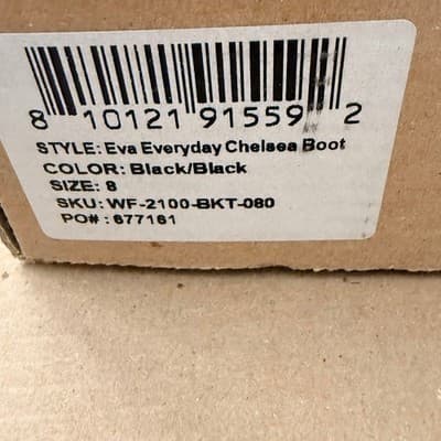 Women's NISOLO Eva Everyday Chelsea Boot - BRAND NEW IN BOX! Black - Size 8 - Thumbnail 7