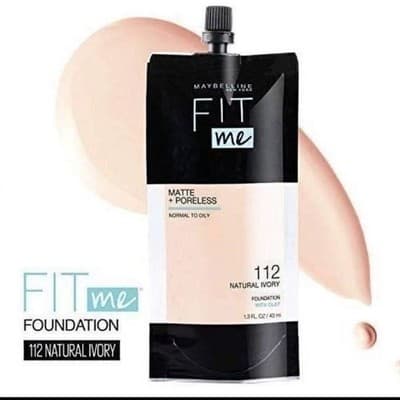 6 pack Maybelline Fit Me Foundation - Natural Ivory - Image 1