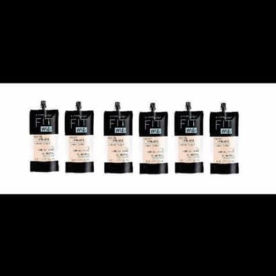 6 pack Maybelline Fit Me Foundation - Natural Ivory - Thumbnail 2