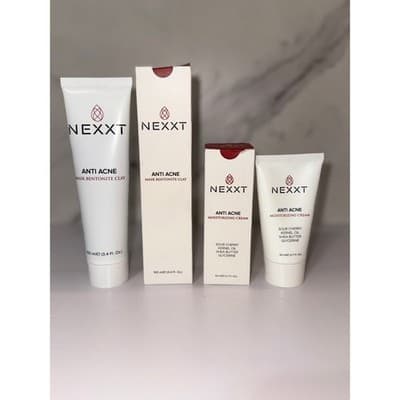 Nexxt Bundle: Nexxt Anti Acne Moisturizing Cream & Clay Mask - Image 1