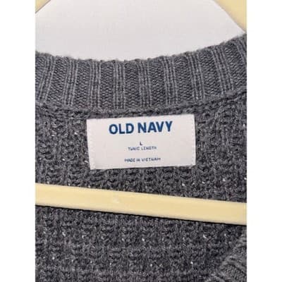 Gray Old Navy Pullover Sweater - Thumbnail 2