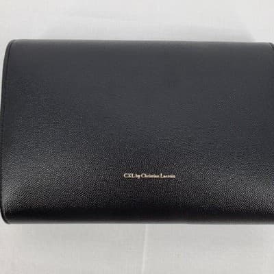 CXL by Christian Lacroix Glam Caviar Clutch - Black - Thumbnail 2