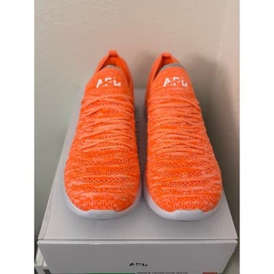 APL Mens TechLoom Wave Molten/Faded Peach/Melange (Bright Orange) Size 12 New - Thumbnail 2