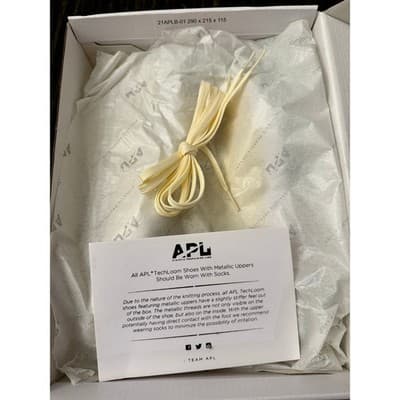 APL TechLoom Breeze Vanilla 24K White Women’s 7.5 Knit Sneakers - Thumbnail 8