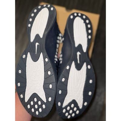 VINTAGE NIKE 2002 AIR WOVEN 421 NAVY WHITE - SIZE 10 Men - NEVER WORN - Thumbnail 5