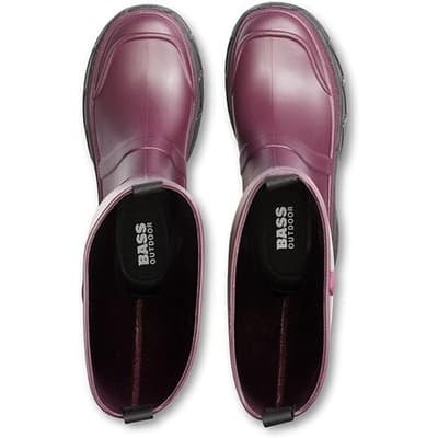 New BASS OUTDOOR Womens Field Rainboot Dark Purple - Size 11 - Thumbnail 4