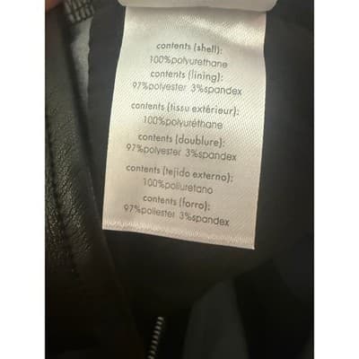 WeWoreWhat Faux Leather Micro Miniskirt Black - Size Medium - New with Tags - Thumbnail 7