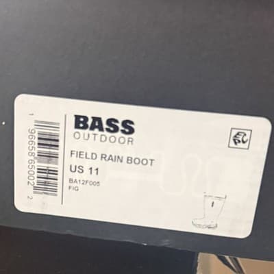 New BASS OUTDOOR Womens Field Rainboot Dark Purple - Size 11 - Thumbnail 5