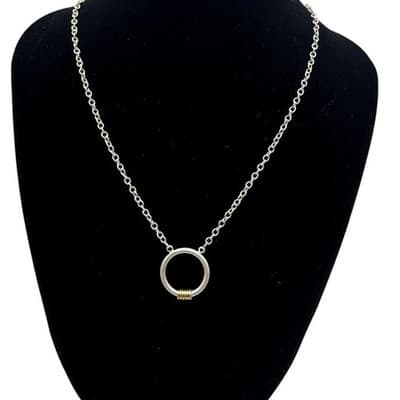 15 Pcs - Pomina Silver & Gold Jewelry Bundle – Necklaces, Earrings, Bracelets - Thumbnail 7