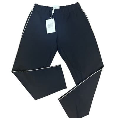 Valentina Shah LAURA PANTS- BLACK CRYSTALS - Size XS/Small - New - Thumbnail 3