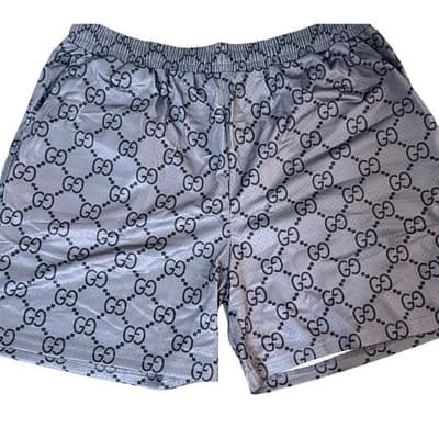 OBX Collective Shorts Men’s Luxury Designer Logo Print Mesh - Size XL - NWT - Thumbnail 2