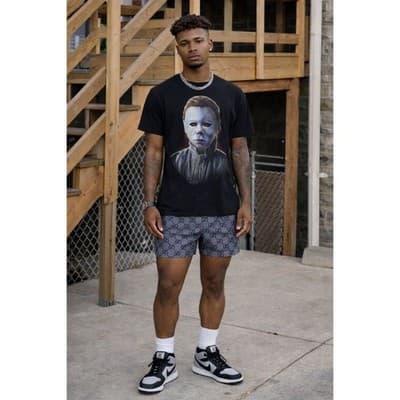 OBX Collective Shorts Men’s Luxury Designer Logo Print Mesh - Size XL - NWT - Image 1