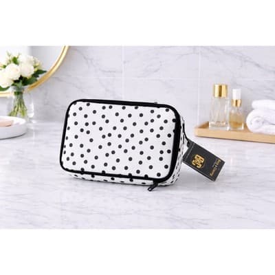 Bag & Carry/Bang & Carsen Polka Dot Travel Set –Cosmetic Bag + Jewelry Organizer - Thumbnail 4