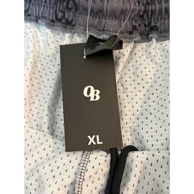 OBX Collective Shorts Men’s Luxury Designer Logo Print Mesh - Size XL - NWT - Thumbnail 3