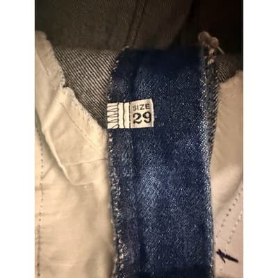 Vintage Armani Jeans Italy High Rise Tapered Denim Mom Jeans Size 29 - Thumbnail 7