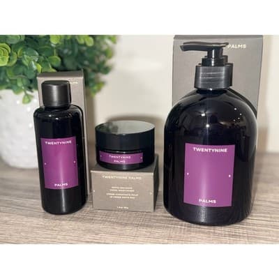 Twenty 29 Palms Skincare Bundle | Facial Cleanser, Moisturizer & Body Wash - Image 1