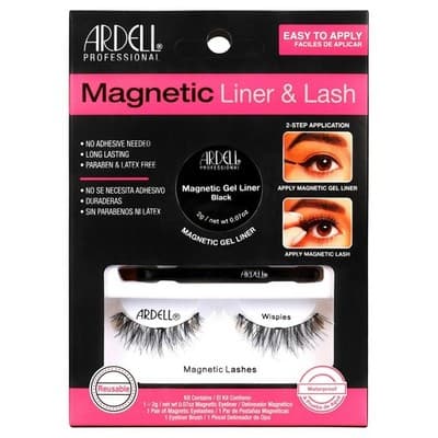 (5 Packs) Ardell Magnetic Lash Bundle – Liner & Lash Wispies & MegaHold 050 - Thumbnail 2