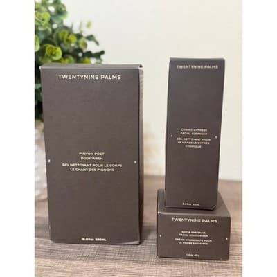 Twenty 29 Palms Skincare Bundle | Facial Cleanser, Moisturizer & Body Wash - Thumbnail 2